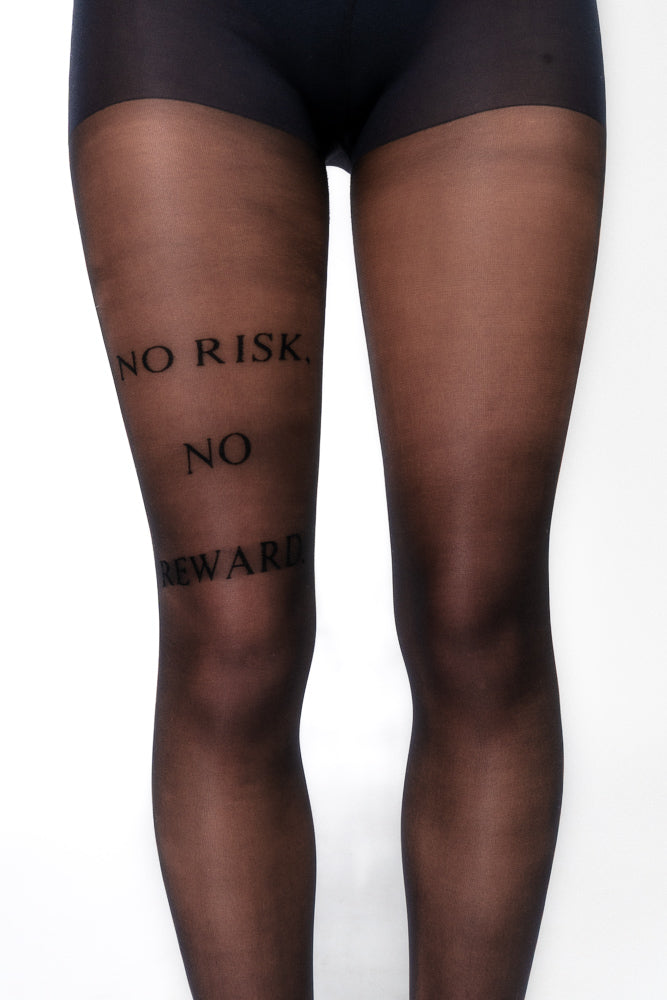NO RISK NO REWARD STOCKINGS
