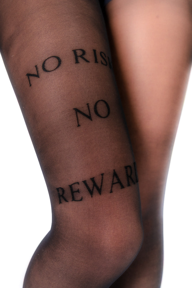 NO RISK NO REWARD STOCKINGS