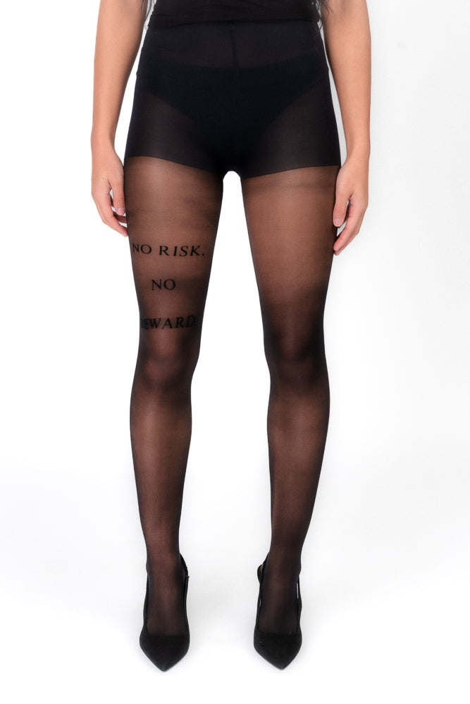 NO RISK NO REWARD STOCKINGS